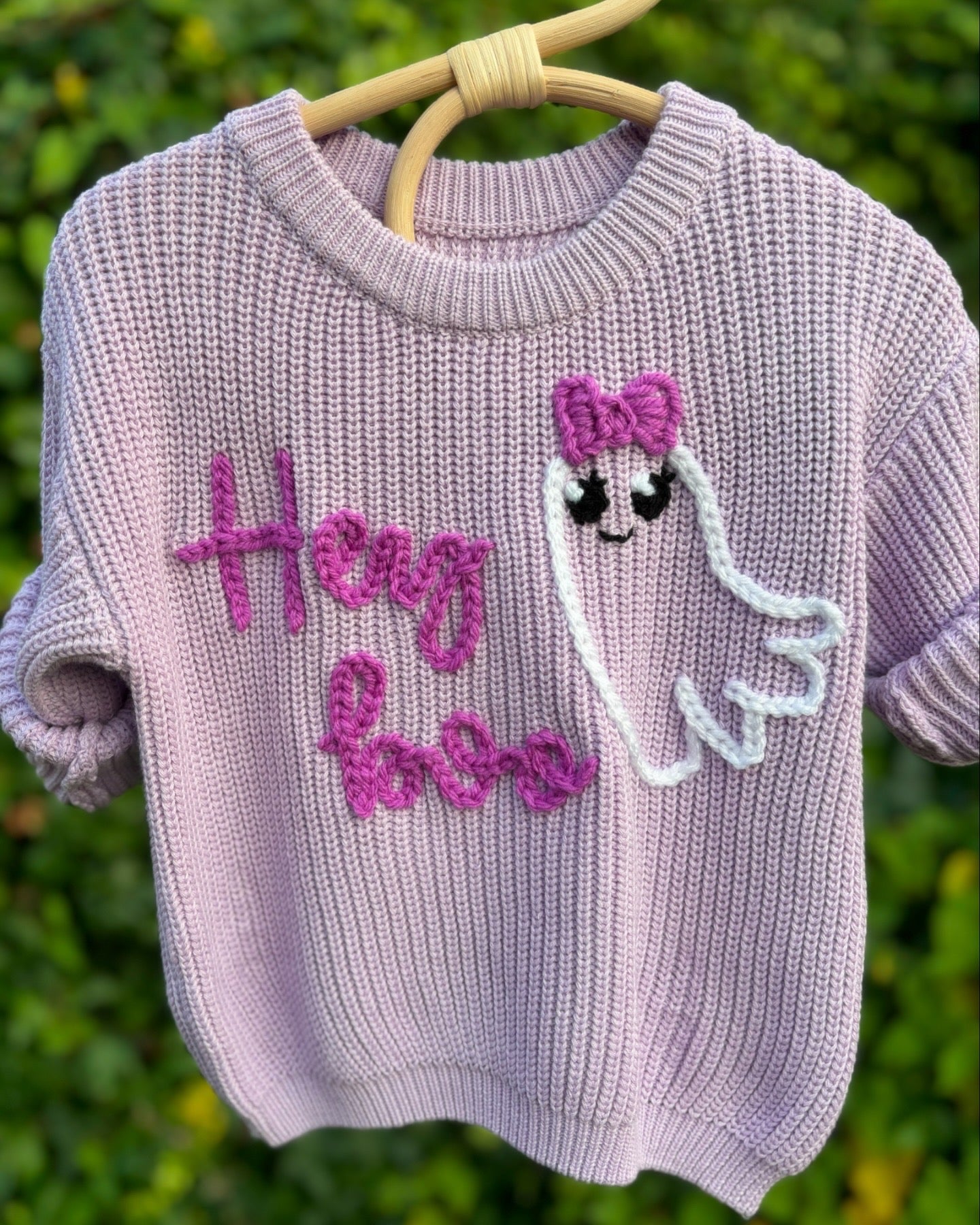 Hey Boo Halloween Sweater